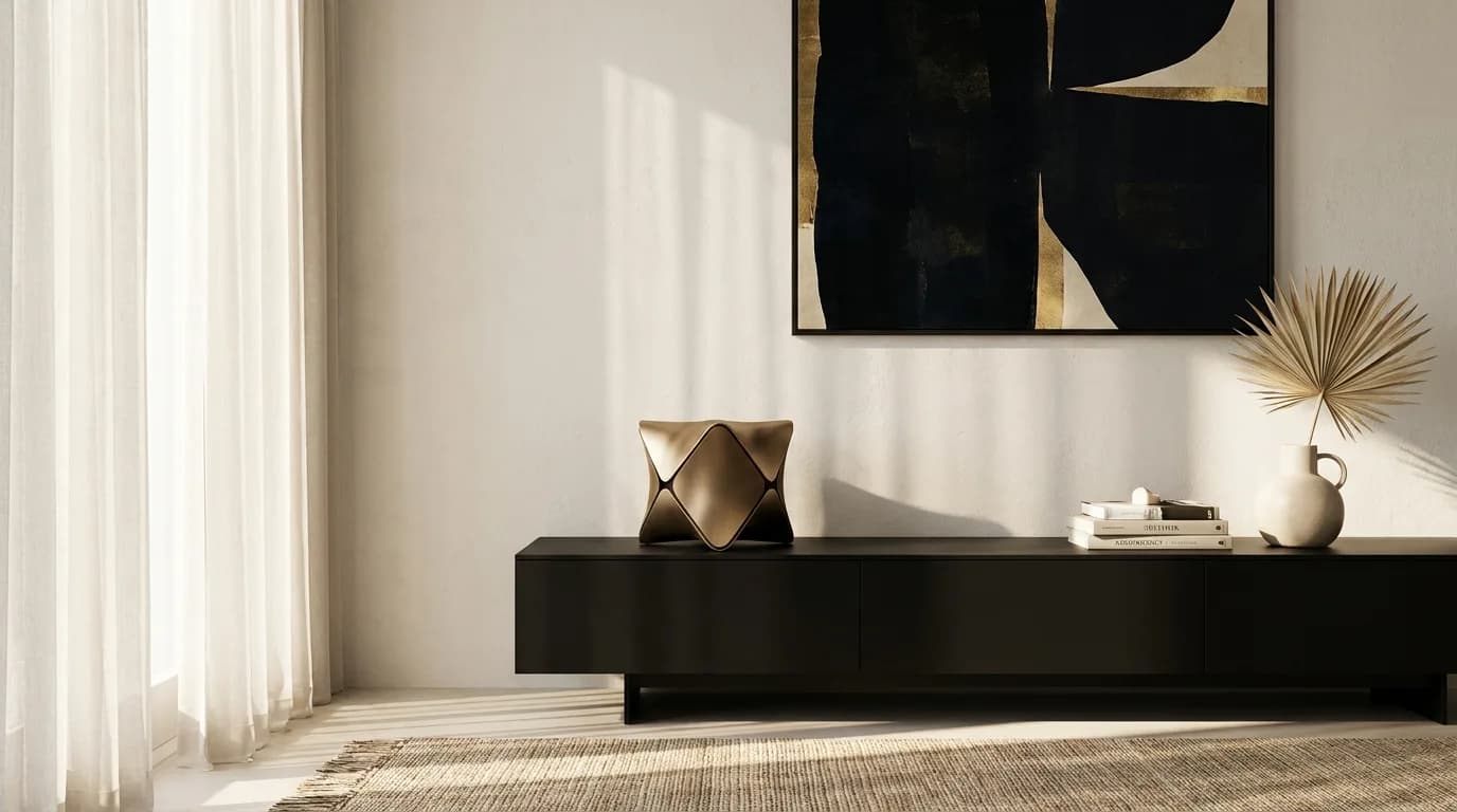 A quiet moment in a bright living space
