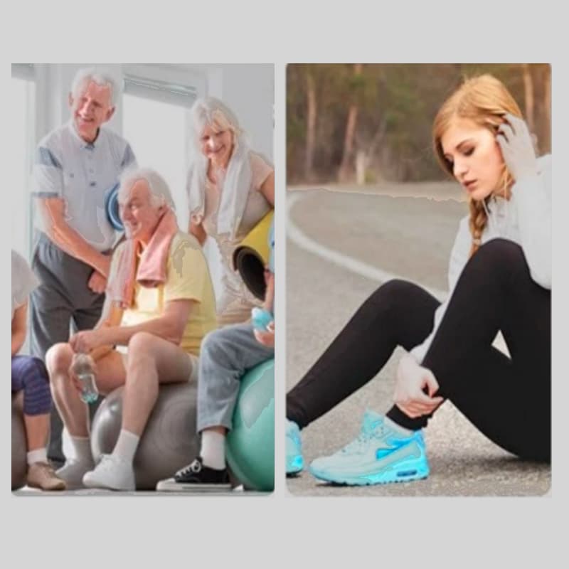 Massage pressothérapie jambes avec chaleur et compression d’air