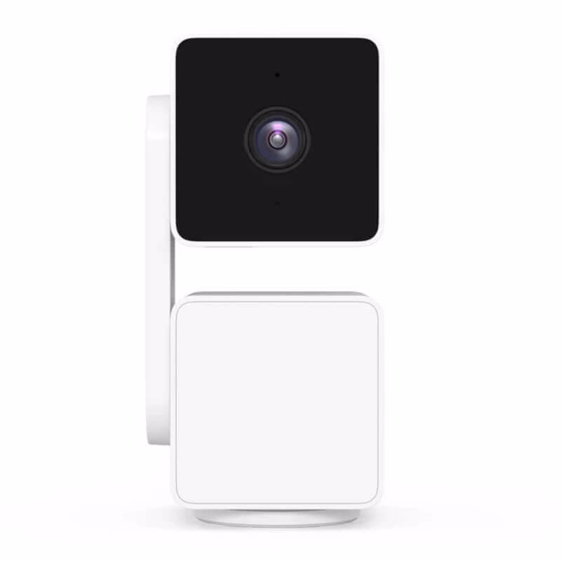 Caméra de Sécurité Intérieure/Extérieure Intelligente avec Vision Nocturne, Audio Bidirectionnel et Détection de Mouvement