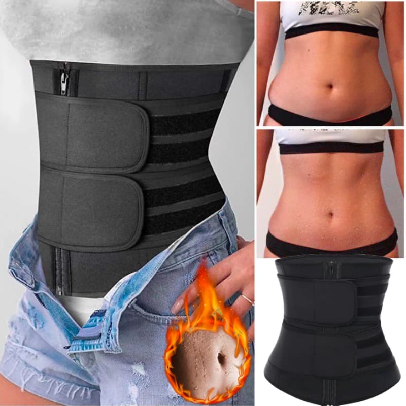 Ceinture de sudation sauna – Brûle-graisse pour une ventre plat