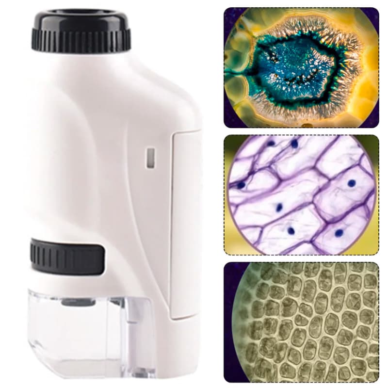 Microscope de poche – Découverte Fascinante 60-120X