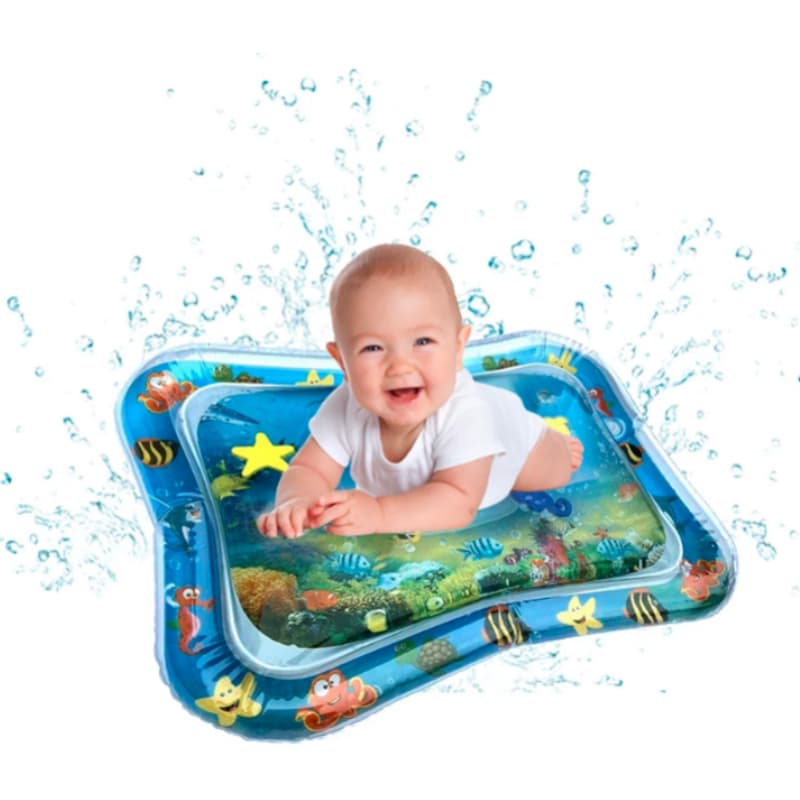 Tapis eau gonflable bébé – Activité sensorielle amusante