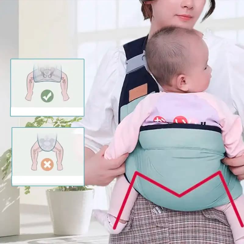 Sangle attache bébé – Confort et sécurité pour un portage optimal
