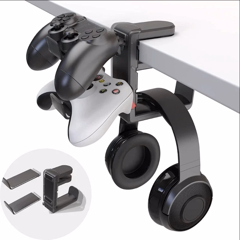 Support casque bureau Rotatif innovant et pratique