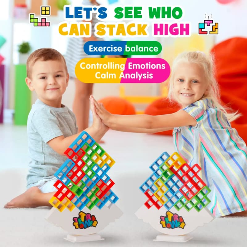Jeu équilibre enfants – Défi amusant et éducatif
