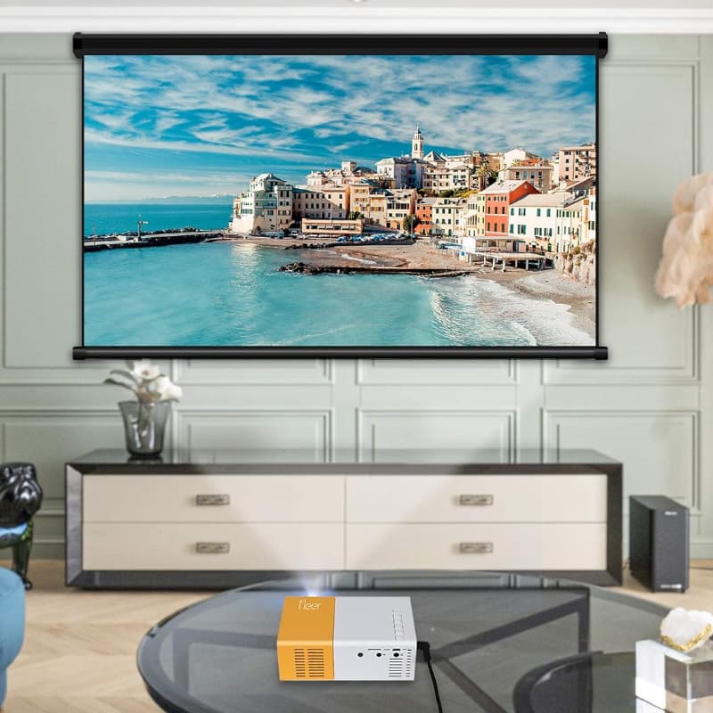 Mini Projecteur Portable – Cinéma HD Compact & Puissant