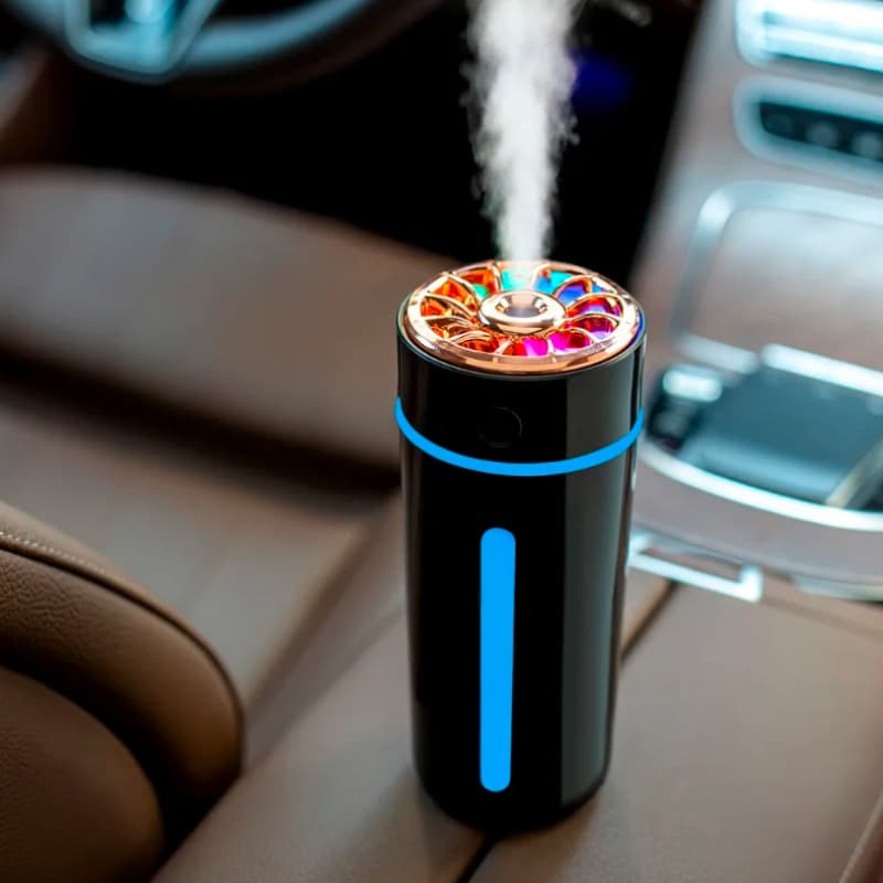 Mini Humidificateur Ultra-Stylé - 360ml & LED