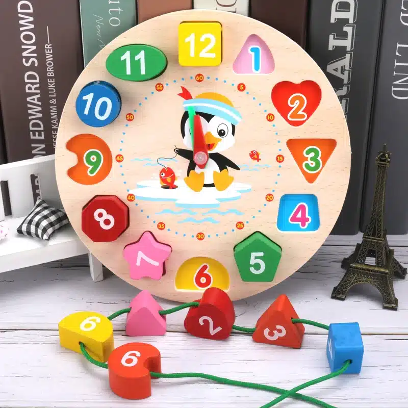 Puzzle Éducatif en Bois Captivant – Éveillez la Curiosité de Votre Enfant ! 5 Puzzle éducatif en bois, apprentissage ludique