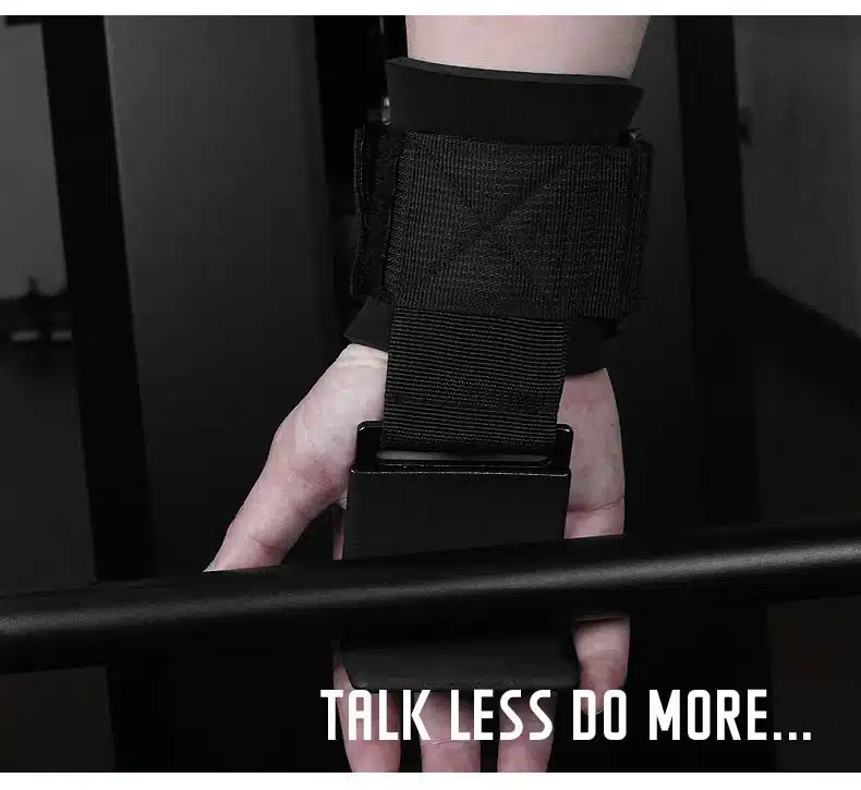 Poignées haltérophilie avec crochets antidérapants ultra-résistants 6 Sangles poignet gym pour levée de charge
