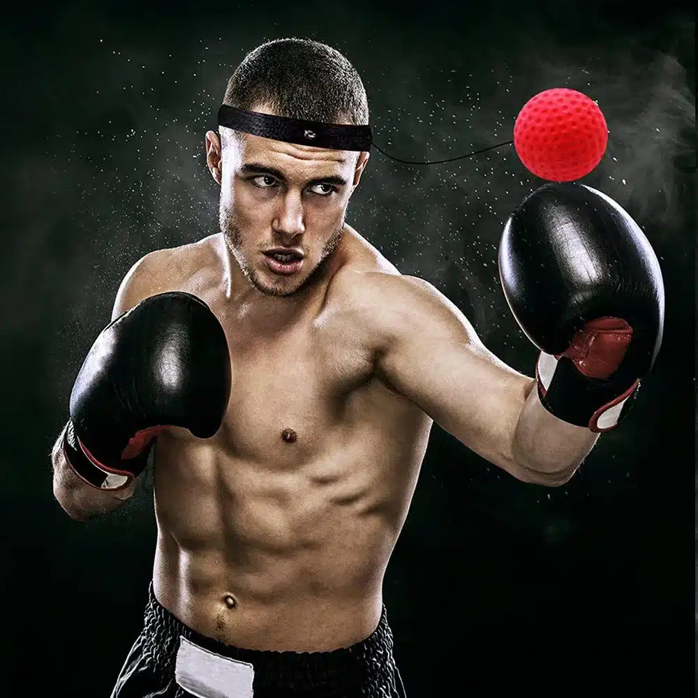 Ballon de boxe vitesse – Améliorez vos réflexes et votre rapidité 5 Ballon de boxe vitesse avec bandeau