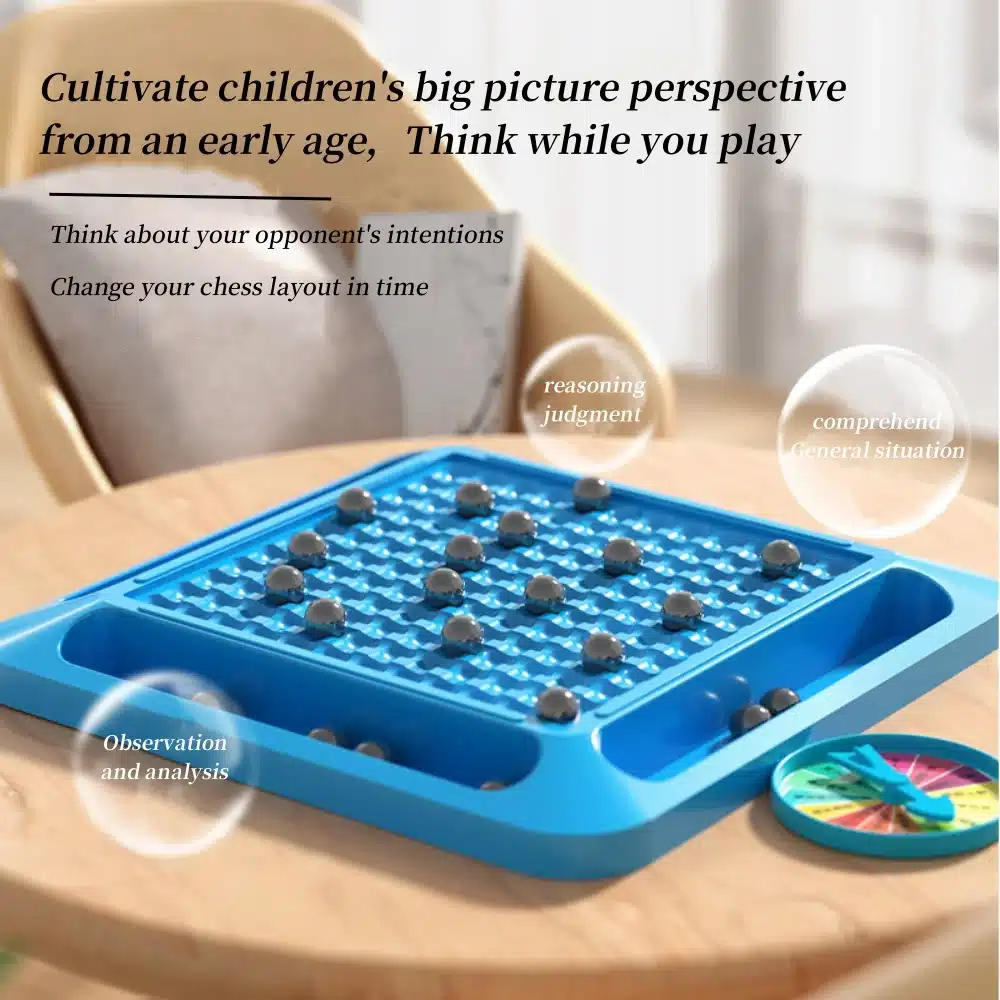 Jeu échecs magnétique portable, éducatif et interactif 03