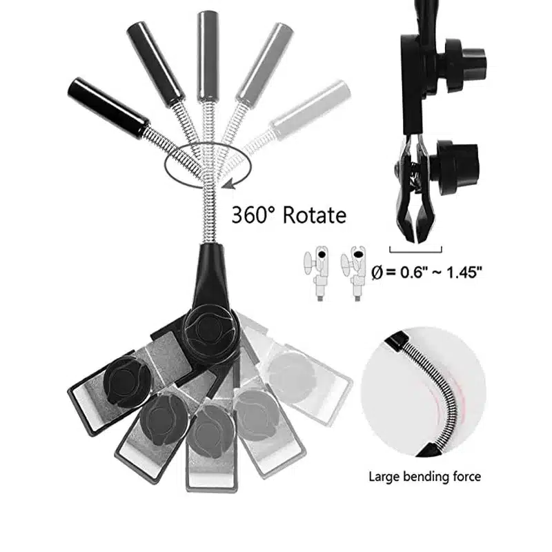 Parapluie universel pour poussette avec pince