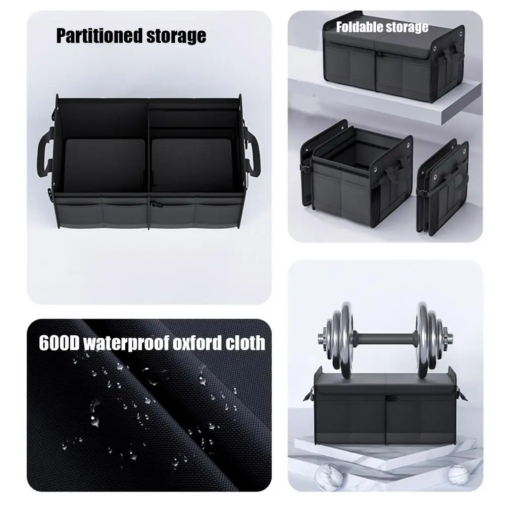 Sac de Coffre Voiture – Rangement Pratique & Durable 14 Rangement pliable voiture pour accessoires 05