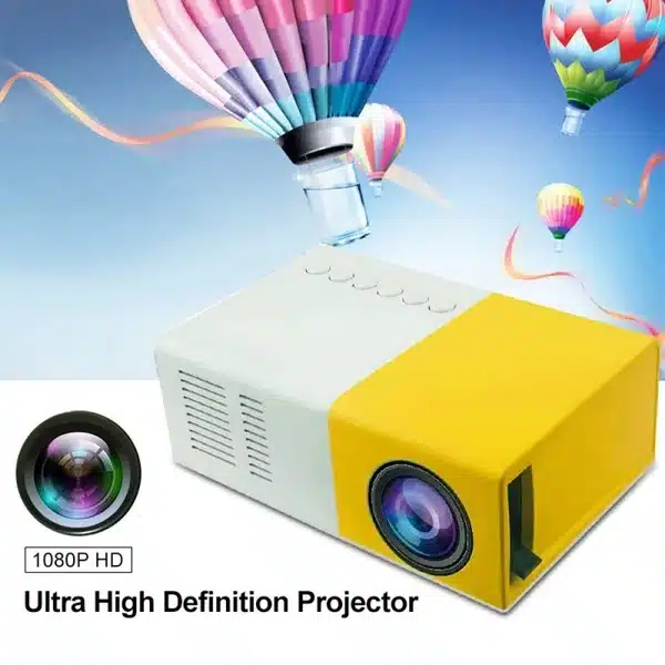Mini Projecteur Portable – Cinéma HD Compact & Puissant 6 Vidéoprojecteur compact avec HDMI