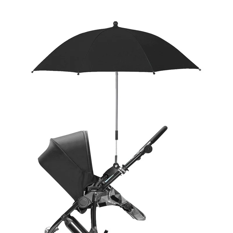 Parapluie poussette bébé protection UV 02