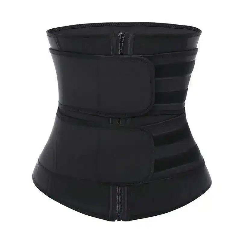 Ceinture de sudation sauna – Brûle-graisse pour une ventre plat 8 Entraîneur de taille femme pour perte de poids