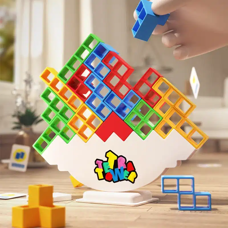 Jeu équilibre enfants – Défi amusant et éducatif 5 Jeu équilibre enfants puzzle construction