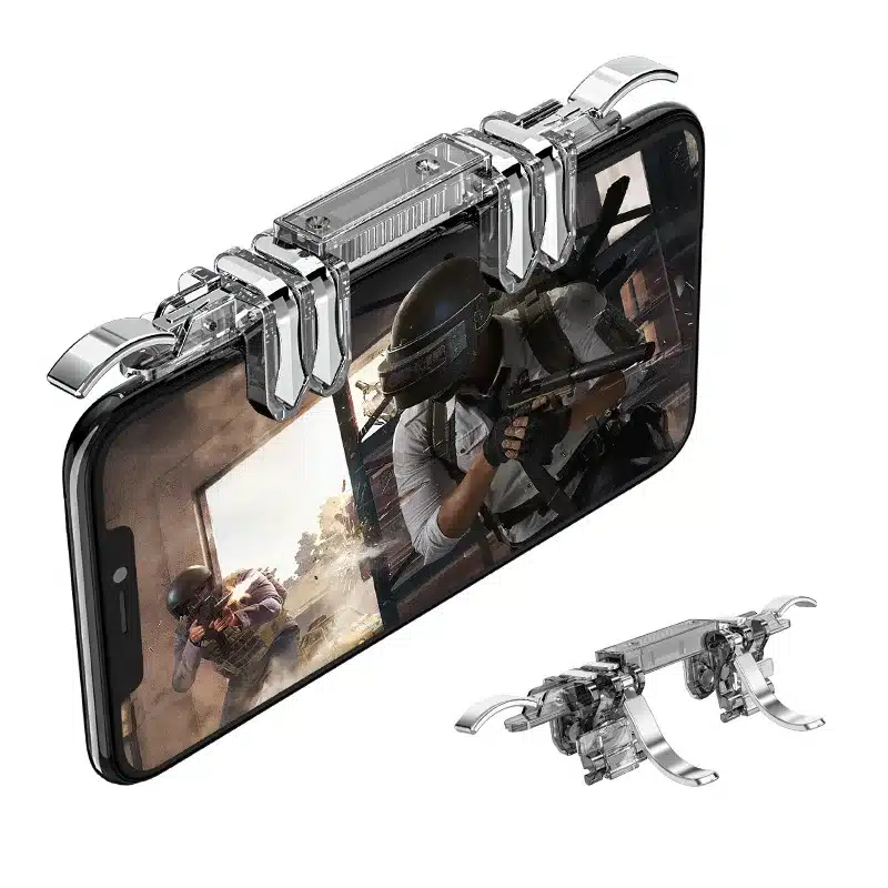 Manette jeu mobile ultra-réactive et ergonomique 5 Manette jeu mobile pour PUBG et FPS