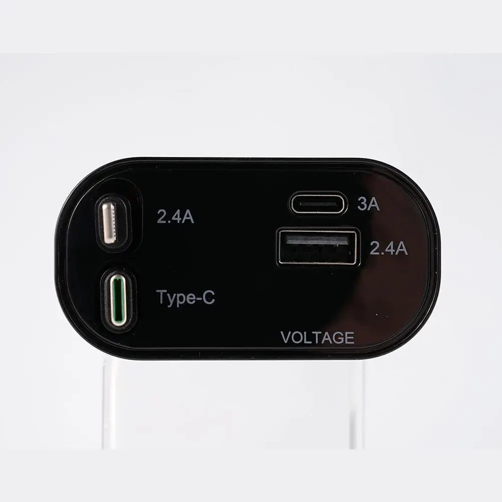 Chargeur Voiture Rapide – Puissance 100W & Câble Rétractable 12 Câble rétractable chargeur voiture rapide 02