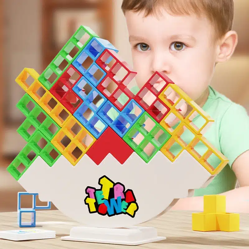 Jeu équilibre enfants – Défi amusant et éducatif 6 Jouet empilable éducatif pour enfants