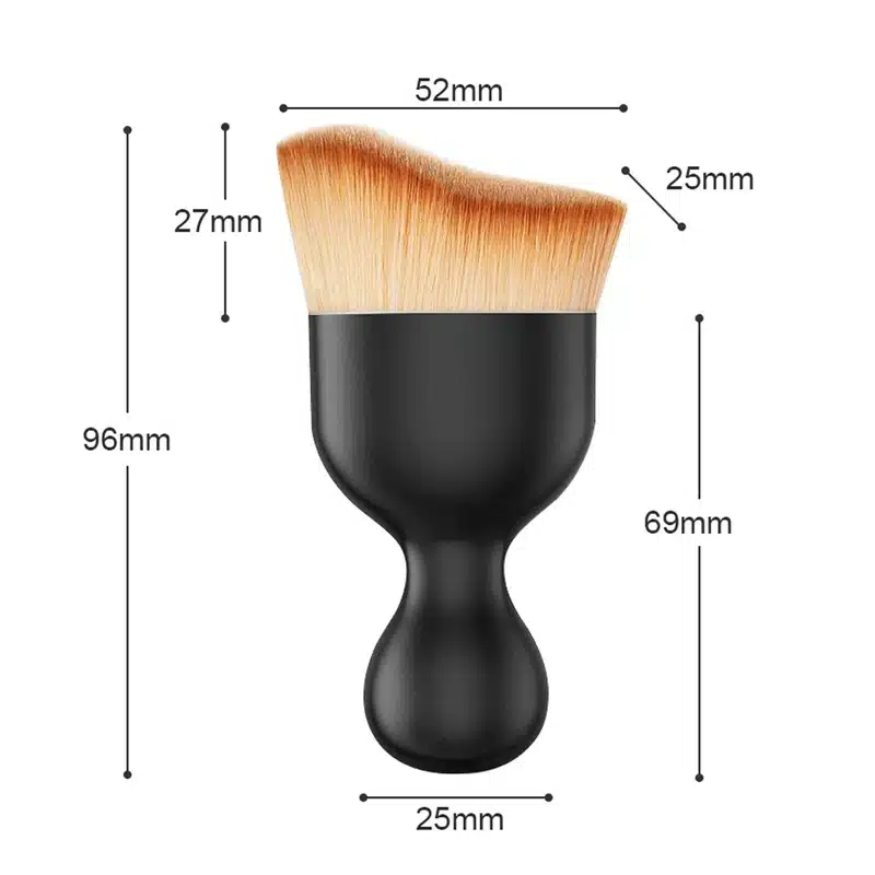 Brosse nettoyage voiture – Précision & Douceur pour l’Intérieur 11 Brosse pour grilles d’aération voiture 02
