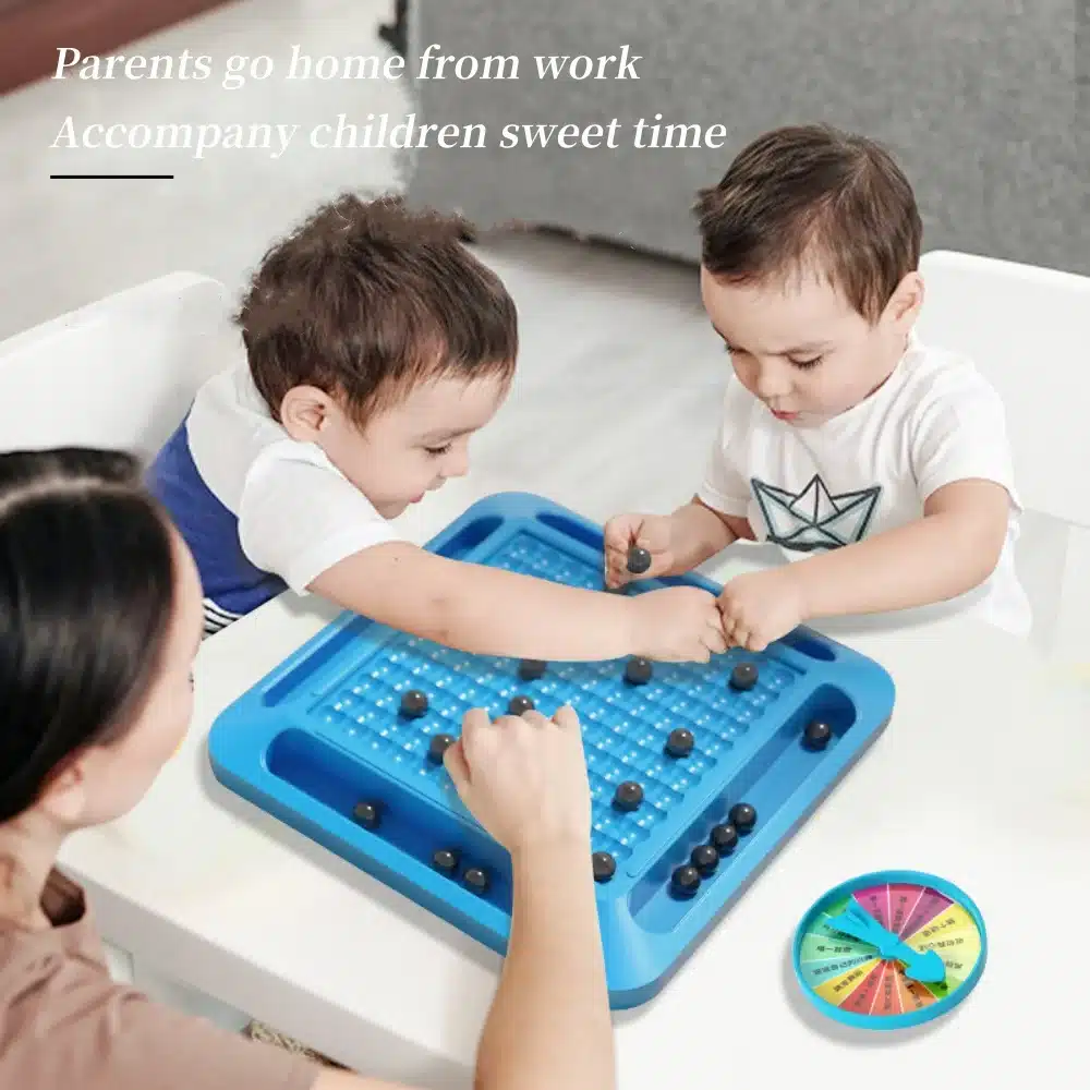 Jeu échecs magnétique portable, éducatif et interactif 05